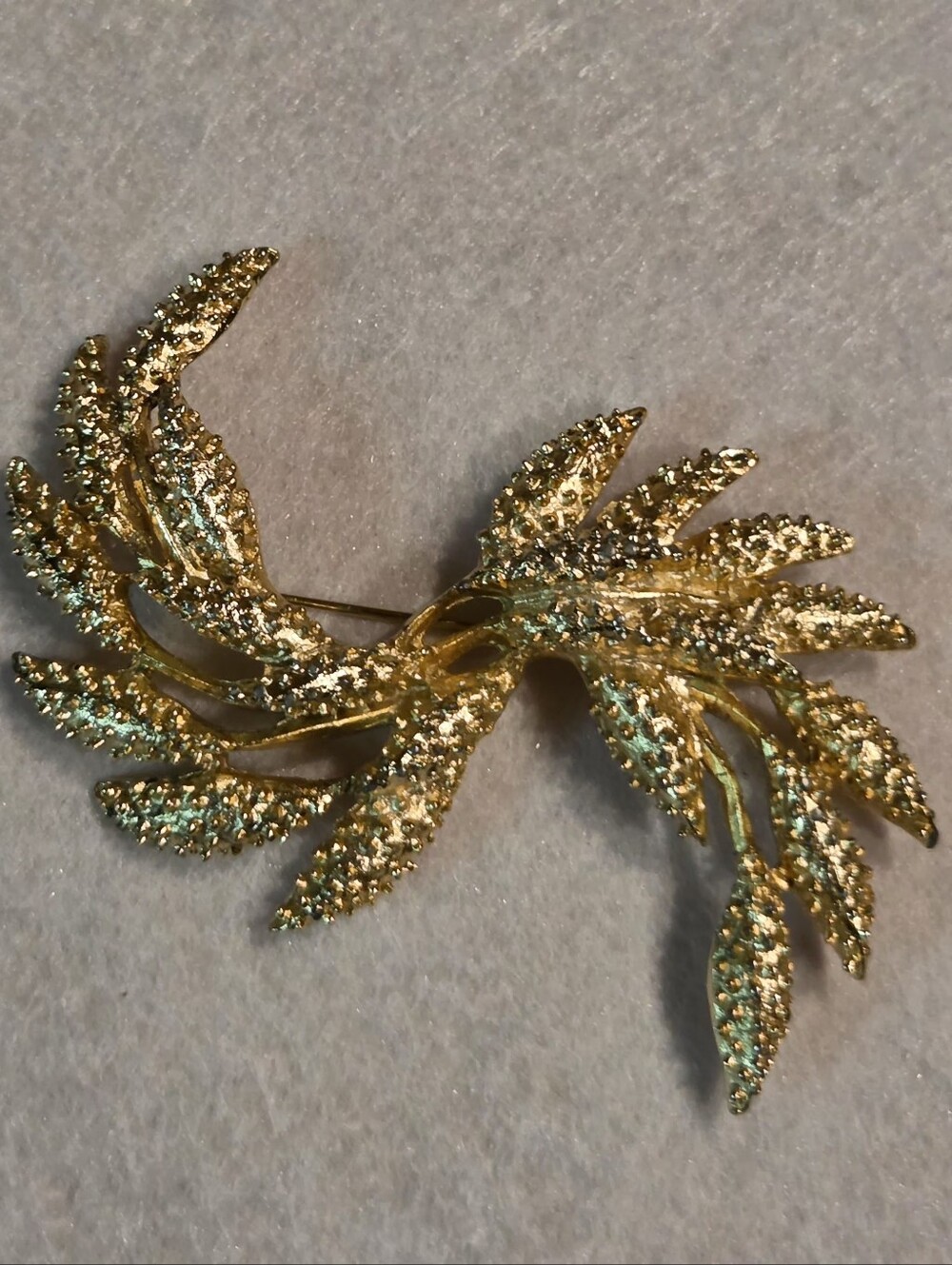 Vintage 60s Sarah Coventry Wind Flower Brooch / Pin